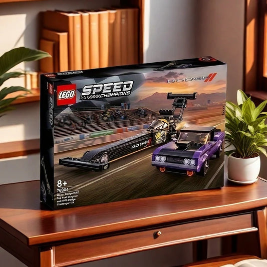 76904 LEGO is launching a set themed around speed and racing, incorporating classic Dodge racing elements