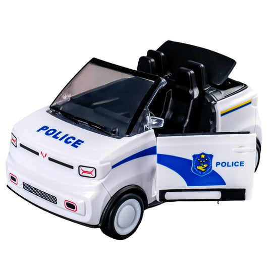 Mini Child's Toy Automobile with Openable Doors Children Play Vehicle Double-Sided Inertance Convertible for Boys Girls Age 3+