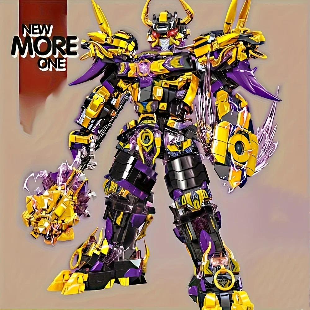 MOC IDEAS 2508pcs Armor Robot Mecha Building Blocks Bricks compatible Games Mecha Perfect Room Decorations Anime TOYS