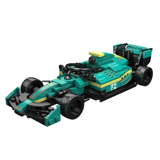 Mould King Creative Pull - Back Martin Formula Racing Car | Buildable Toy | High - Difficulty MOC Blocks For Adults (308 PCS)