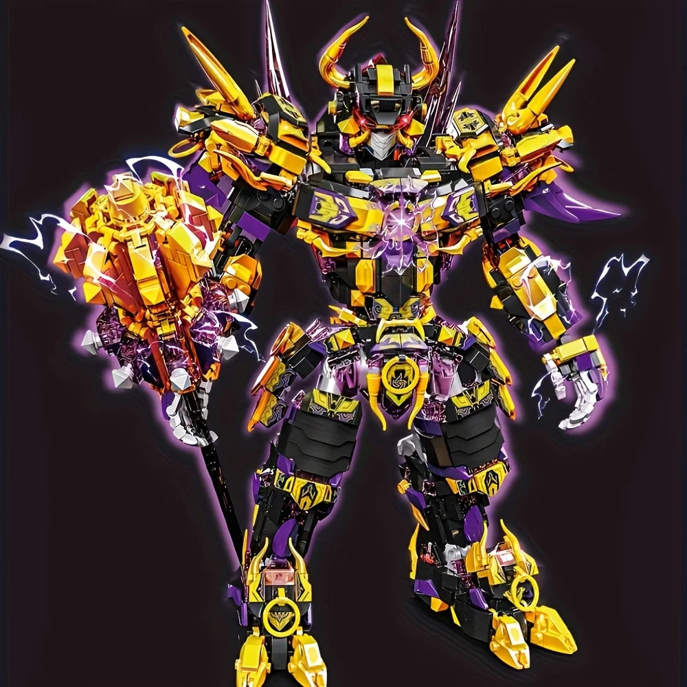 MOC IDEAS 2508pcs Armor Robot Mecha Building Blocks Bricks compatible Games Mecha Perfect Room Decorations Anime TOYS